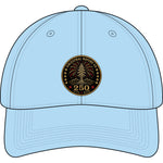 4th of July - 250-year Anniversary - Coastal Washed Cap — Vintage 'Ancestral Nature Co. 250' Embroidered Baseball Hat