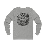 T-Shirt Long-sleeve - ANCO - (Black Image) WMWildlife Bobcat and Turkey