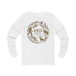 T-Shirt Long-sleeve - ANCO - Wilderness Mountain & Wildlife Graphic