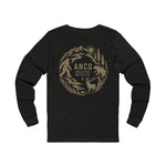 T-Shirt Long-sleeve - ANCO - Wilderness Mountain & Wildlife Graphic