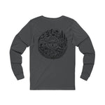 T-Shirt Long-sleeve - ANCO - (Black Image) WMWildlife Bobcat and Turkey