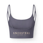 Luxe Crop Bra — Ancestral Nature Co. Tree Logo
