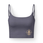 Luxe Crop Bra — Ancestral Nature Co. Tree Logo