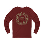 T-Shirt Long-sleeve - ANCO - Wilderness Mountain & Wildlife Graphic