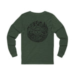 T-Shirt Long-sleeve - ANCO - (Black Image) WMWildlife Bobcat and Turkey