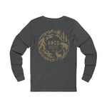 T-Shirt Long-sleeve - ANCO - Wilderness Mountain & Wildlife Graphic