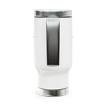 Travel Mug — Compass Pine Stainless Steel 14oz Insulated Travel Mug with Handle