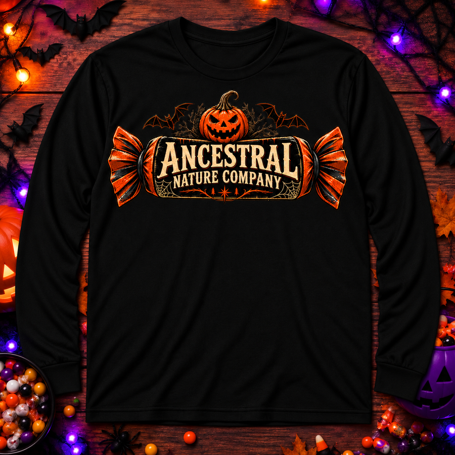 Adult - Ancestral Nature Company Halloween Candy Long Sleeve Tee