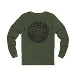 T-Shirt Long-sleeve - ANCO - (Black Image) WMWildlife Bobcat and Turkey