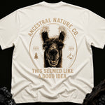 ANCO “Dad Mood Series” T-Shirt - Goofy LLama