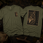 Wolf Portrait  — "Instinct" Short Sleeve - T-Shirt