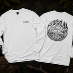 Wildlife Bobcat and Turkey - Long sleeve - T-shirt