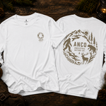 Wilderness Mountain & Wildlife Graphic - Long Sleeve T-Shirt