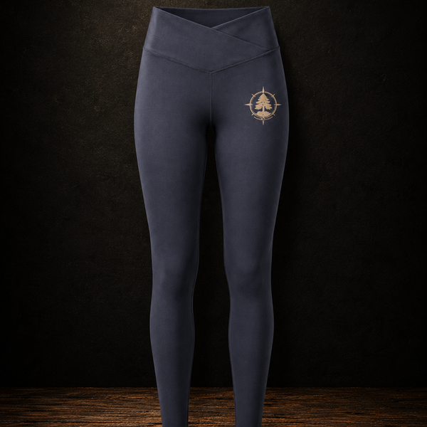 Floral Dream Yoga Leggings — Luxe High-Waist Activewear for Women