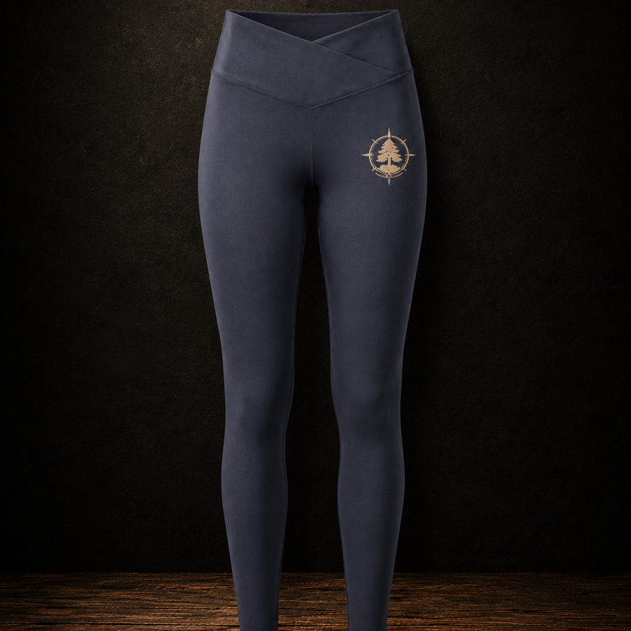 Floral Dream Yoga Leggings — Luxe High-Waist Activewear for Women
