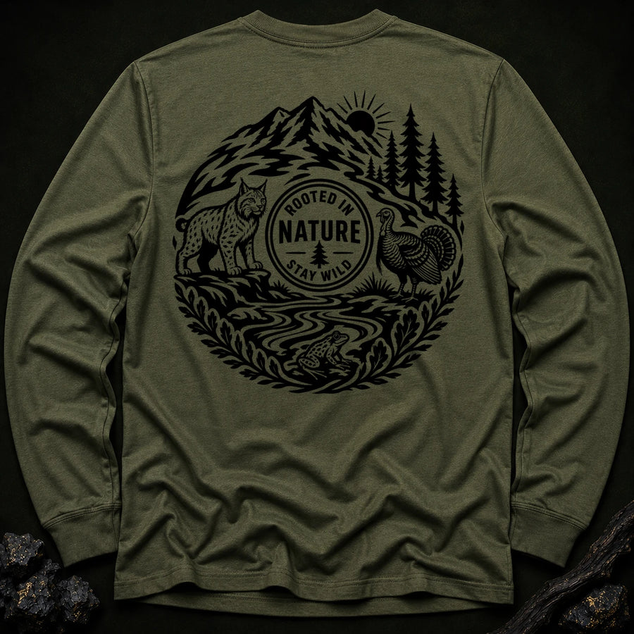 Military Green back view