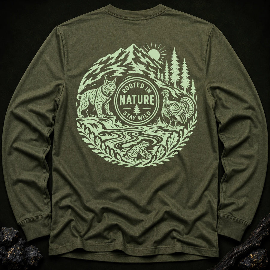 Military Green back view